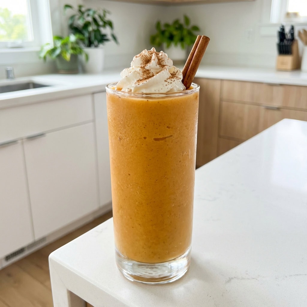 Pumpkin Patch Smoothie Mocktail Recipe
