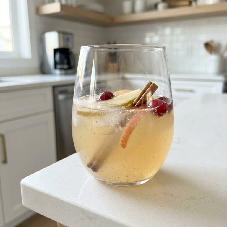 Pumpkin Spice White Sangria Cocktail Recipe