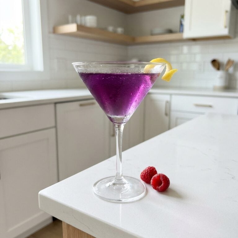 Purple Haze Martini Cocktail Recipe