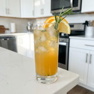 Rosemary Citrus Sparkle Mocktail Recipe