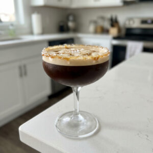 Salted Caramel Tequila Espresso Cocktail Recipe