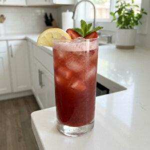 Sinister Strawberry Lemonade Mocktail Recipe