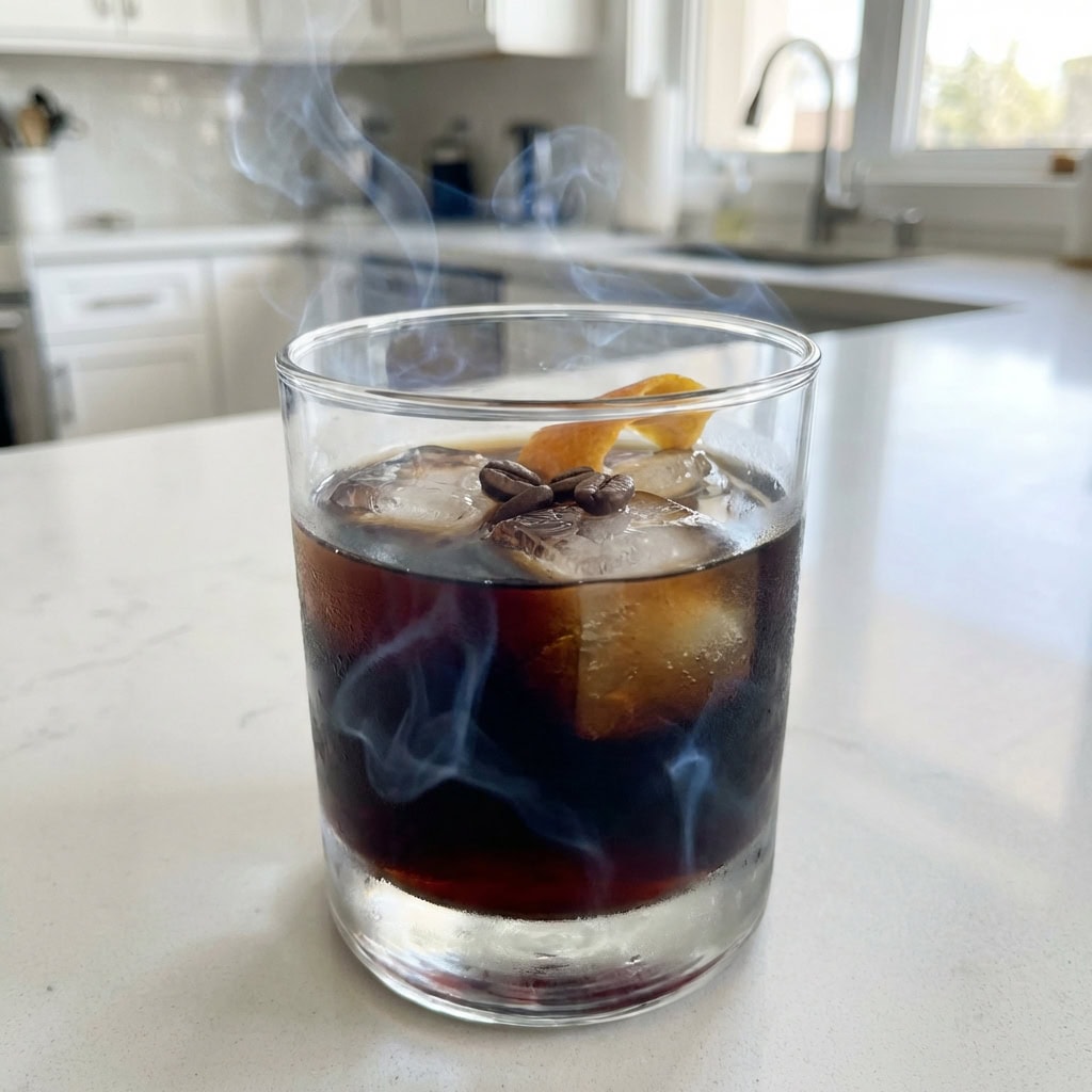 Smoky Black Russian Cocktail Recipe