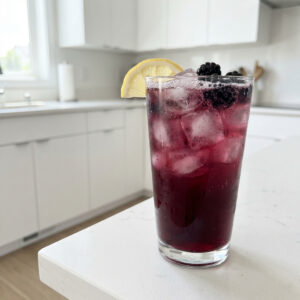 Spooky Blackberry Lemonade Mocktail Recipe