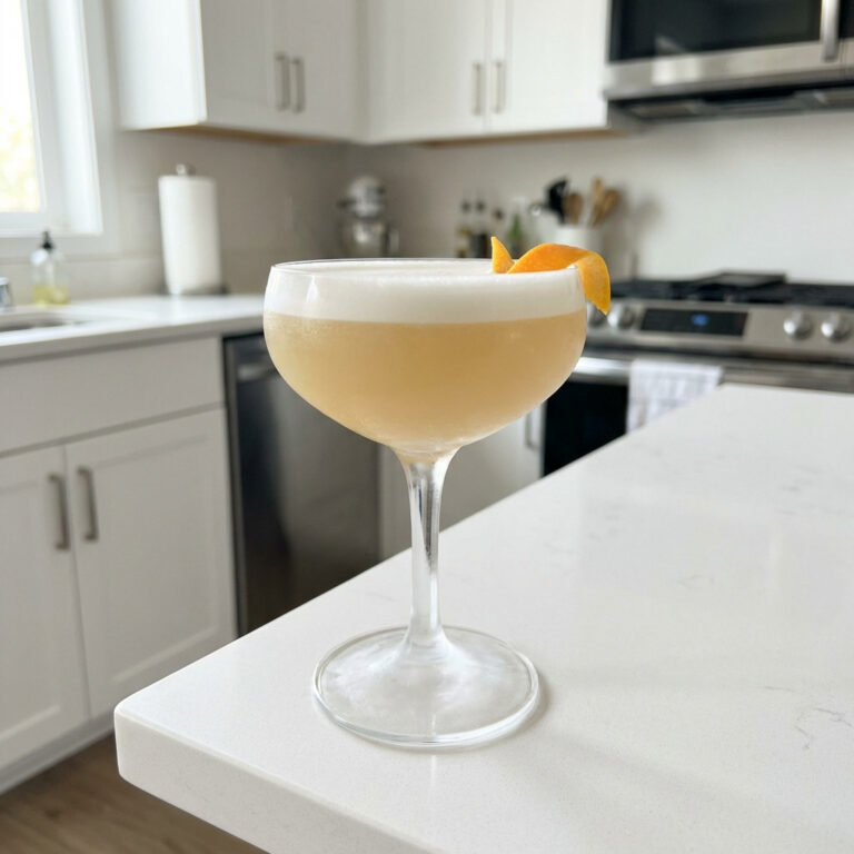 Star Anise Gin Sour Cocktail Recipe