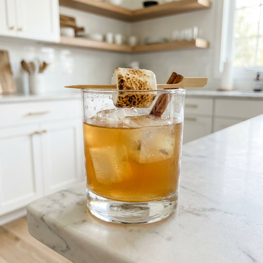 Toasted Marshmallow Toddy Cocktail Recipe