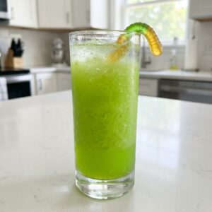Toxic Green Slush Mocktail Recipe