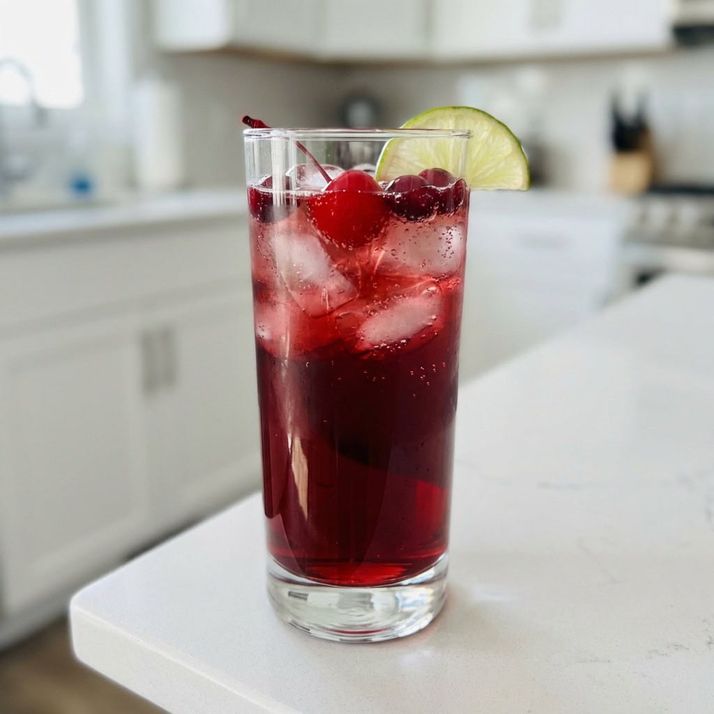 Vampire’s Red Berry Punch Mocktail Recipe
