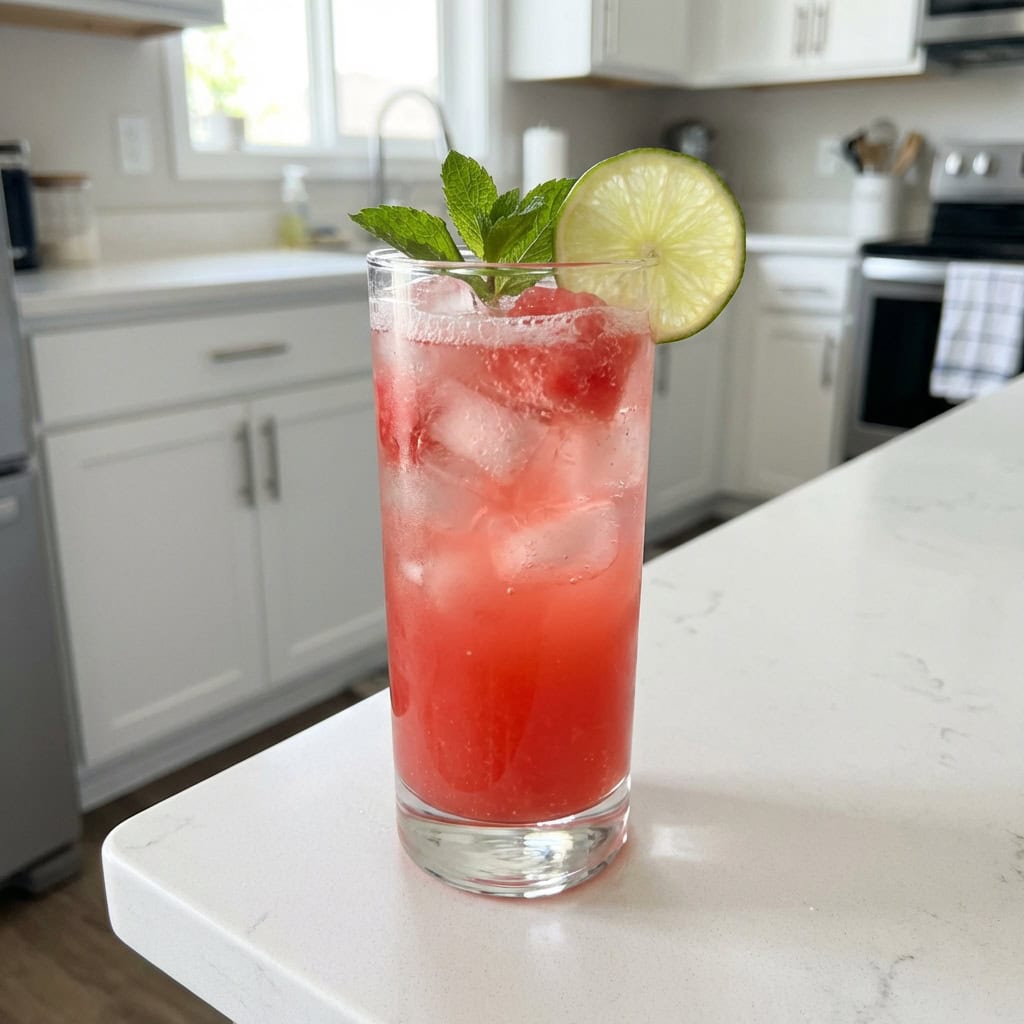 Wicked Watermelon Splash Mocktail Recipe