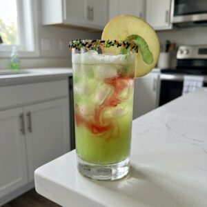 Witch’s Apple Fizz Mocktail Recipe
