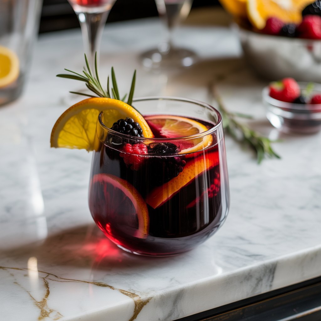 Black Widow Sangria Cocktail Recipe