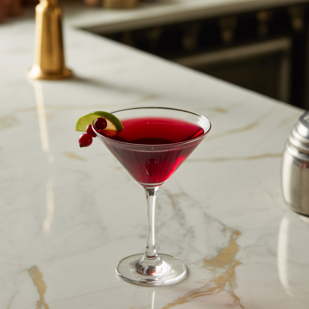 Crimson Cranberry Cosmo Cocktail Recipe