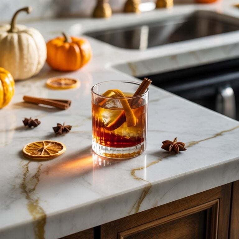 Halloween Old Fashioned Cocktail Recipe