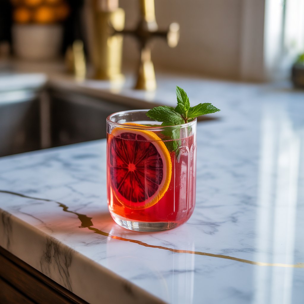 Vampire’s Blood Orange Drink Mocktail Recipe