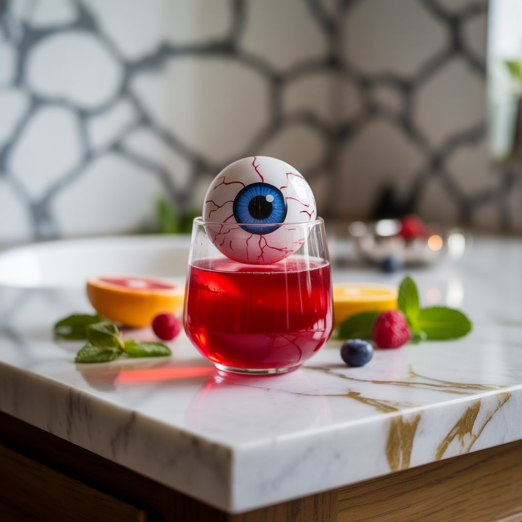 Monster Eyeball Punch Mocktail Recipe