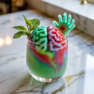 Zombie Brain Freeze Slush Mocktail Recipe