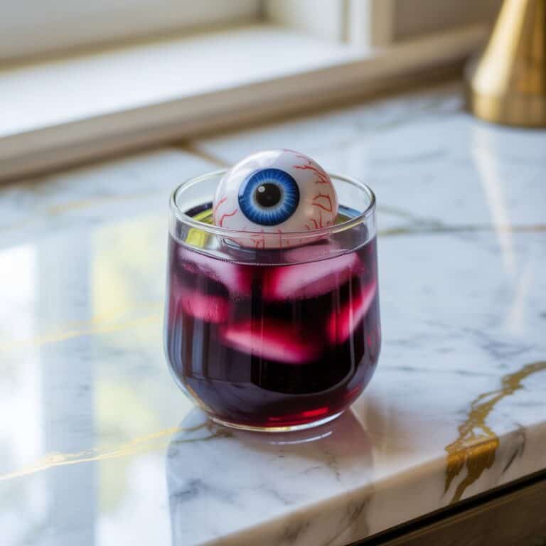Eyeball Grape Juice Mocktail Recipe