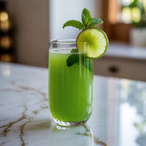 Ghoul’s Green Juice Mocktail Recipe