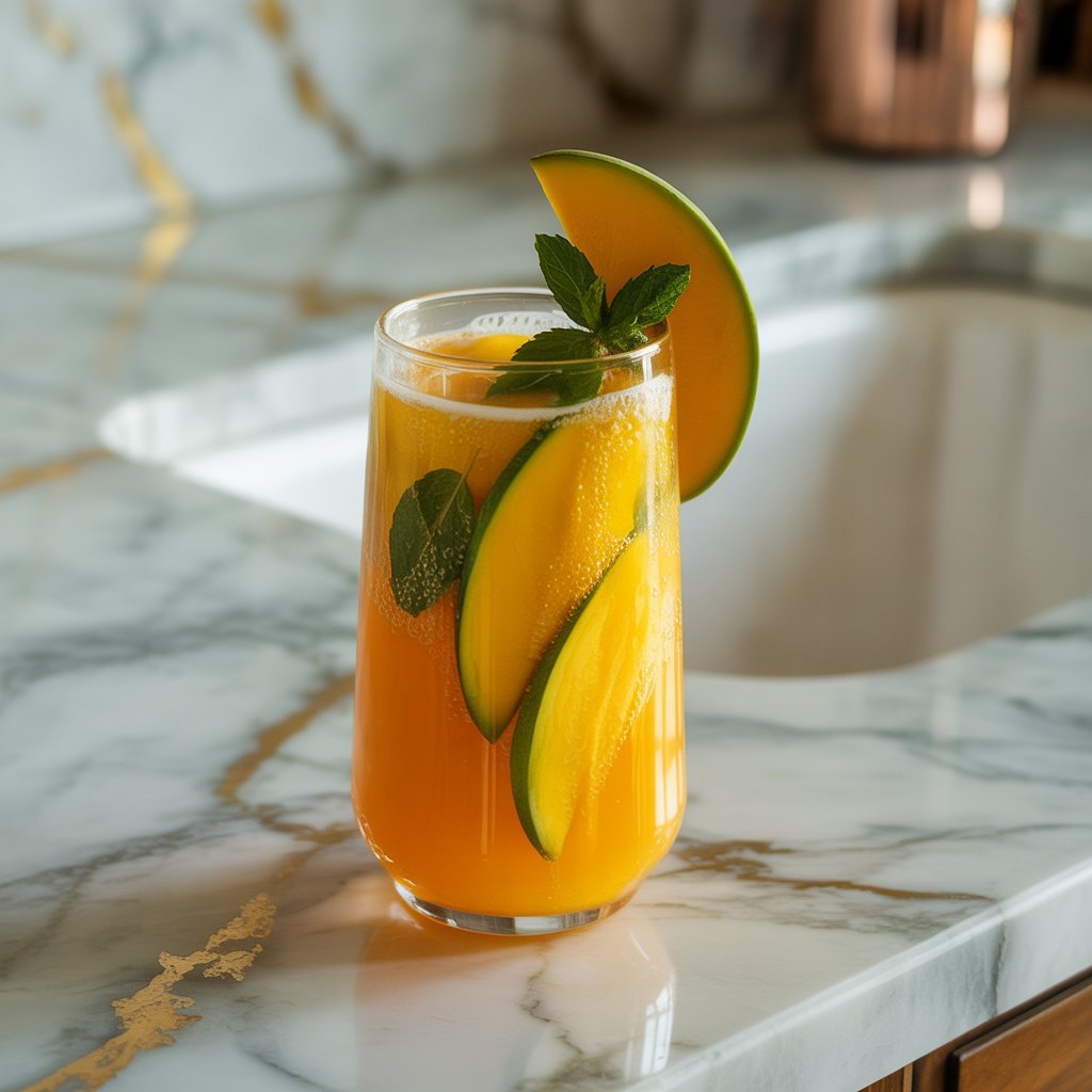 Monster Mango Fizz Mocktail Recipe