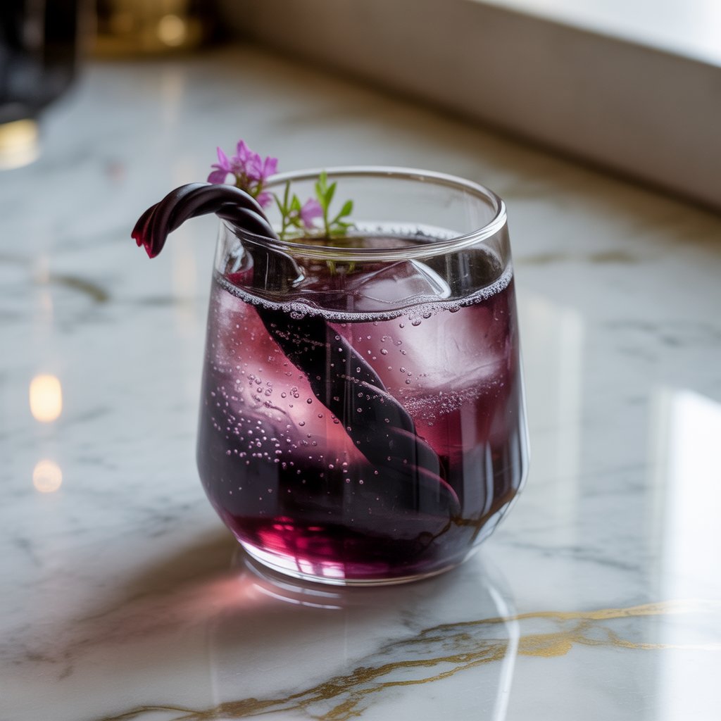 Creepy Grape Soda Mocktail Recipe
