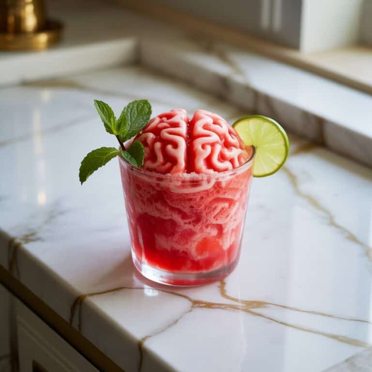 Zombie Brain Slush Mocktail Recipe