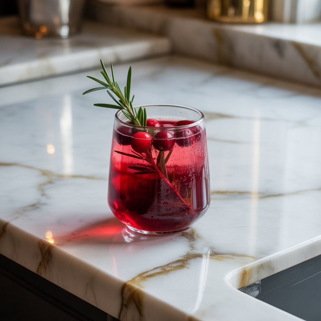 Creepy Cranberry Cooler Mocktail Recipe