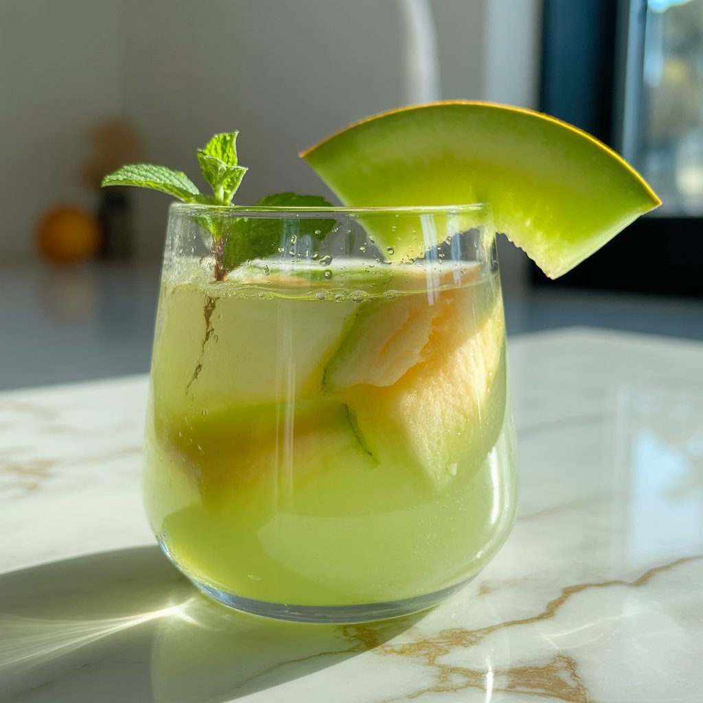 Haunted Honeydew Cooler Mocktail Recipe