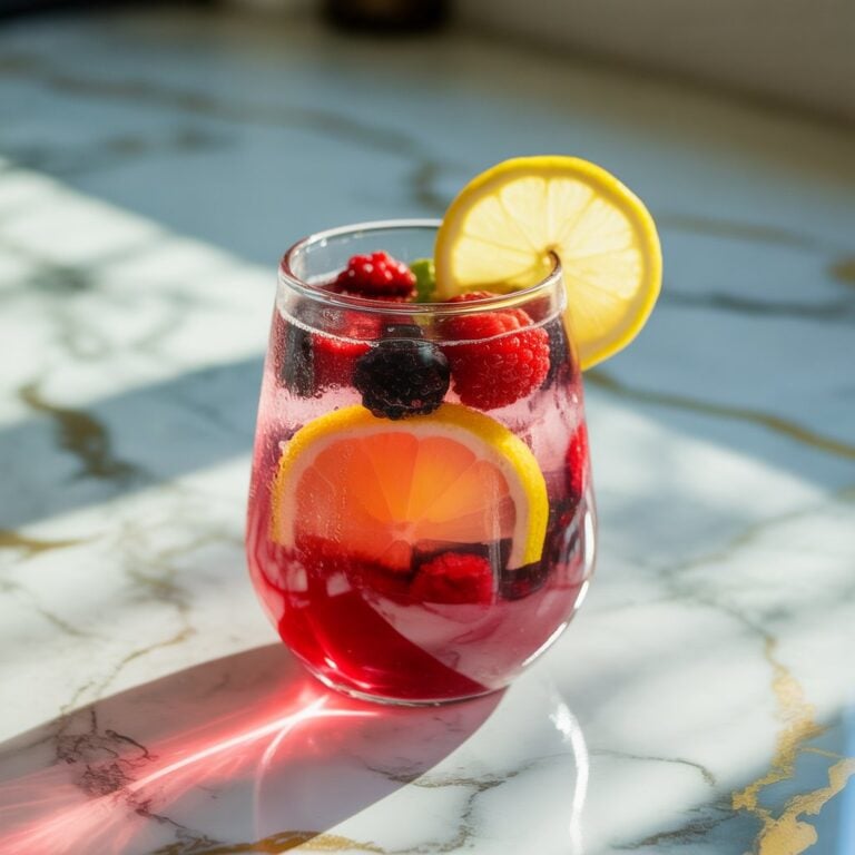 Bloody Berry Lemonade Mocktail Recipe