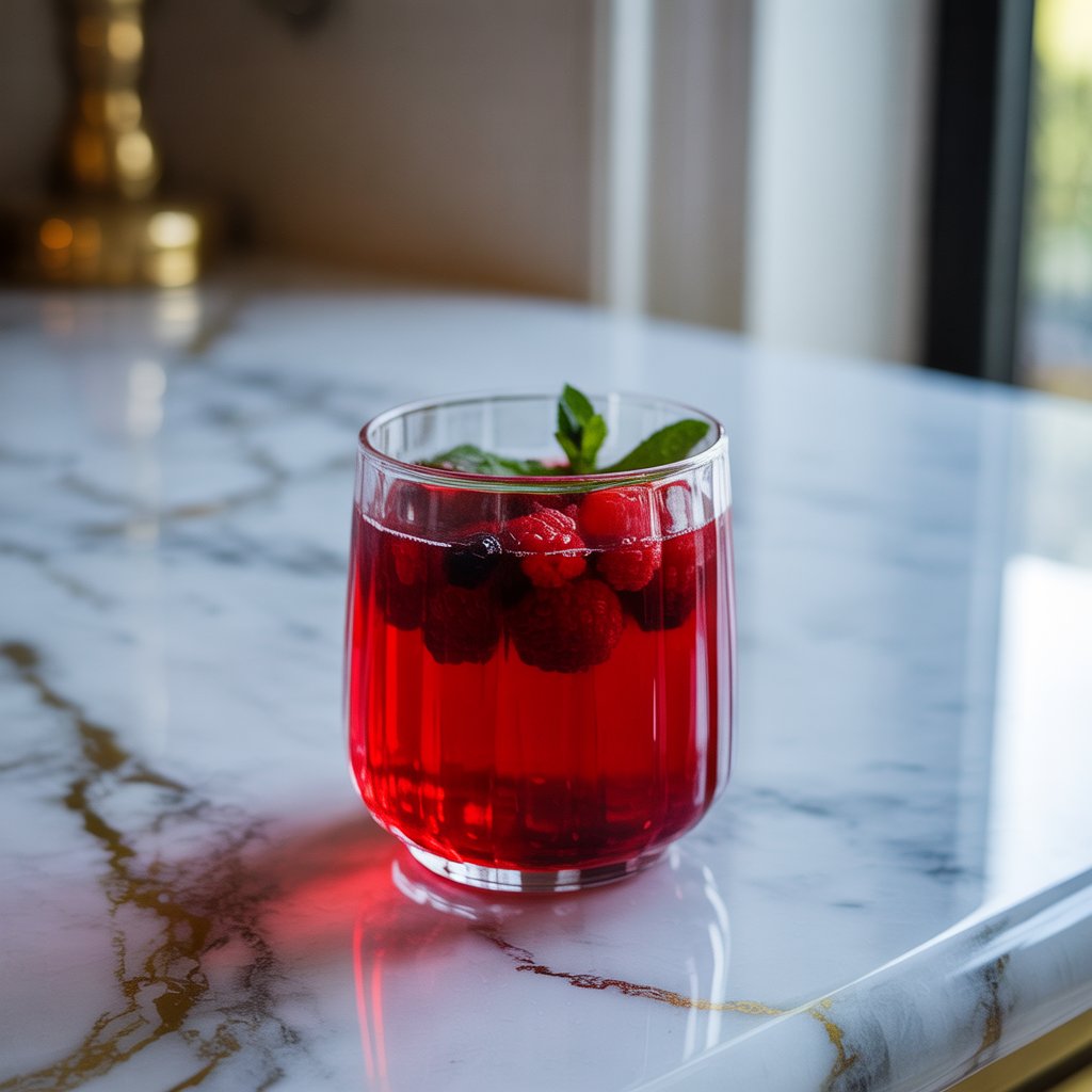 Vampire’s Red Punch Mocktail Recipe