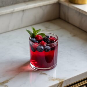 Bat’s Bite Berry Punch Mocktail Recipe