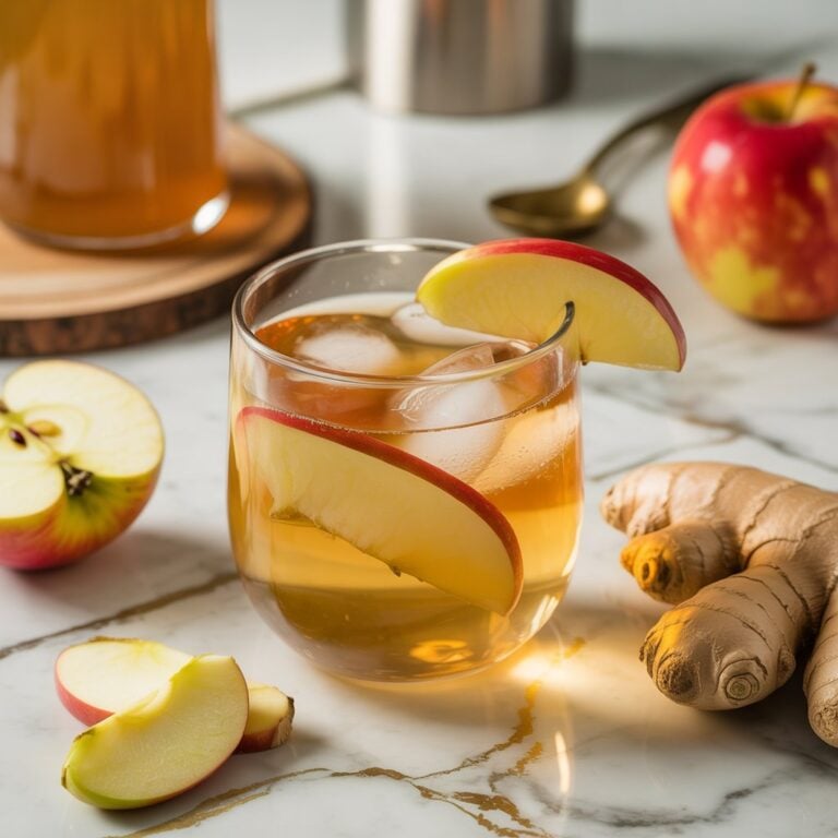 Ginger Apple Cider Mocktail Recipe