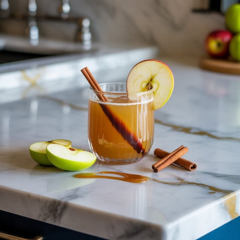 Caramel Apple Mocktail Recipe
