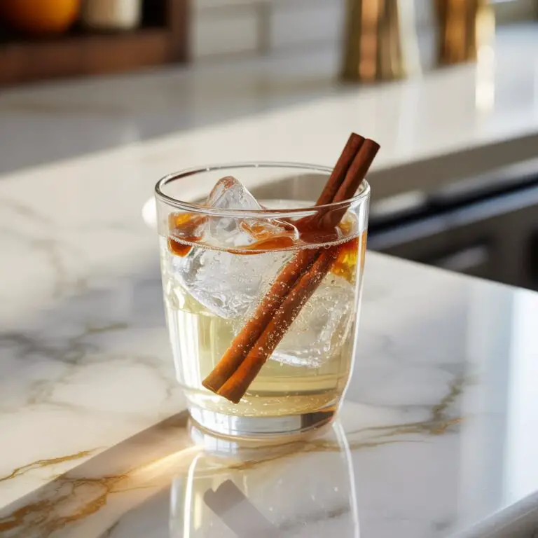 Maple Cinnamon Soda Mocktail Recipe