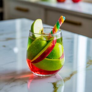 Sour Candy Apple Mocktail Recipe