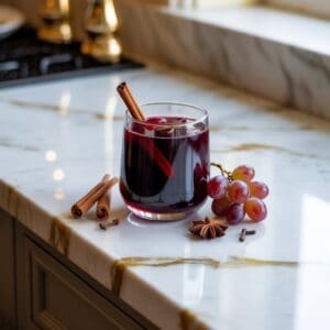 Mulled Grape Mocktail Recipe