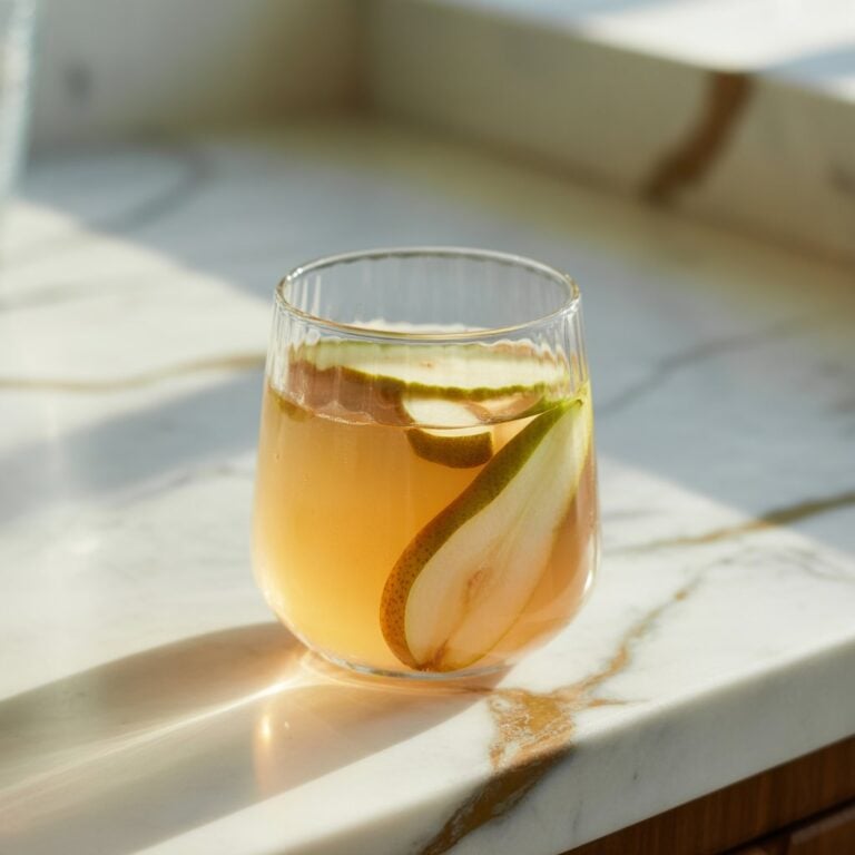 Ginger Pear Punch Cocktail Recipe