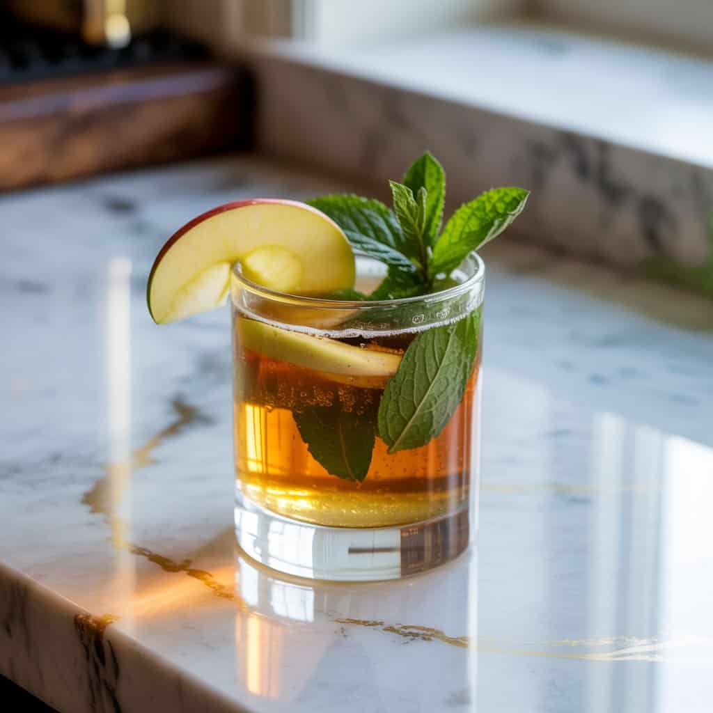 Apple Cider Bourbon Smash Cocktail Recipe