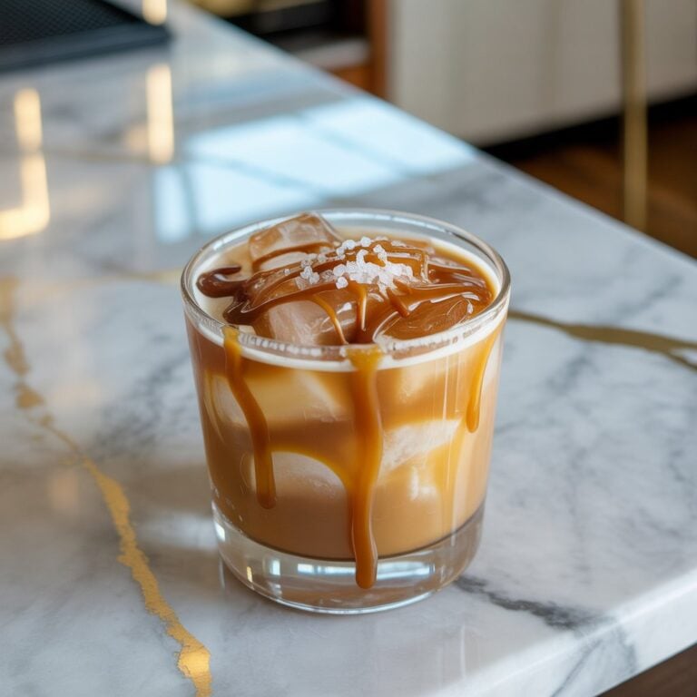 Salted Caramel White Russian Cocktail Recipe