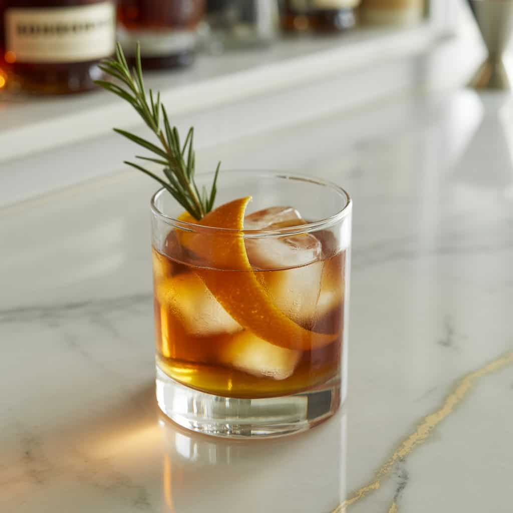 Maple Bourbon Smash Cocktail Recipe