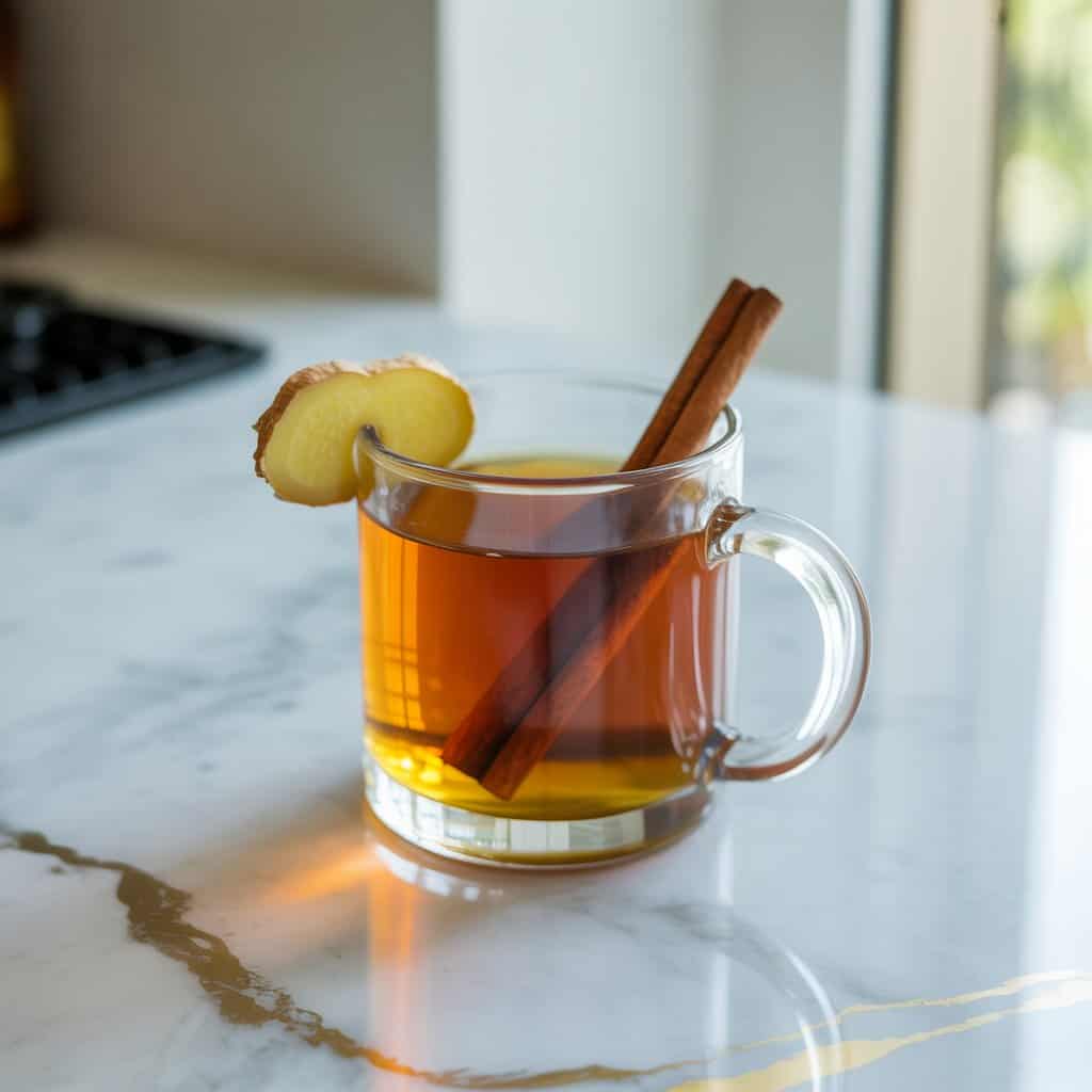 Ginger Bourbon Toddy Cocktail Recipe