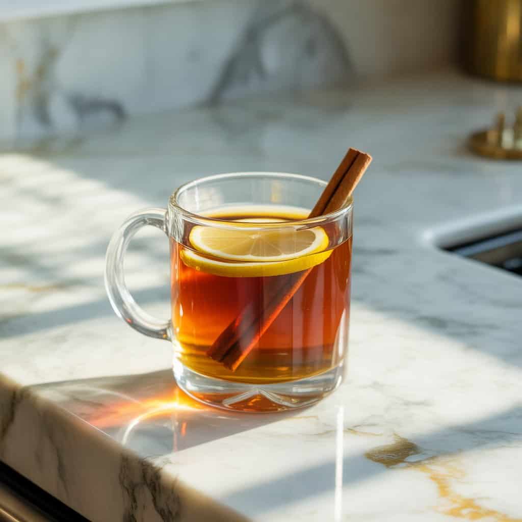 Bourbon Cinnamon Hot Toddy Cocktail Recipe