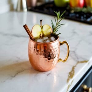Spiced Apple Cider Mule Cocktail Recipe