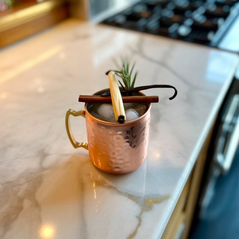 Cinnamon Vanilla Mule Cocktail Recipe