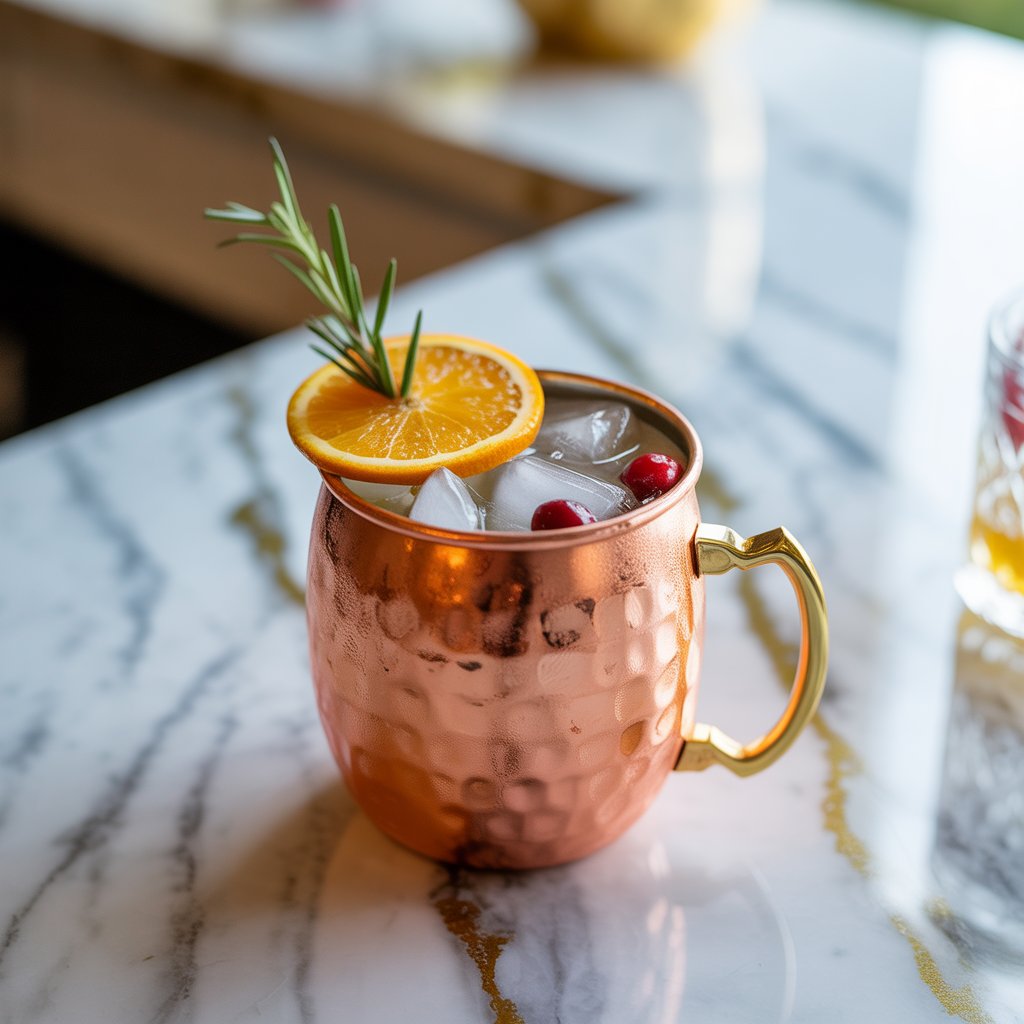 Autumn Citrus Mule Cocktail Recipe