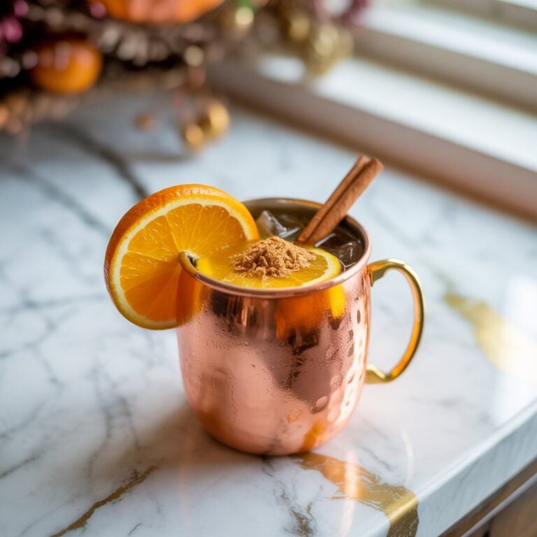 Nutmeg Orange Mule Cocktail Recipe