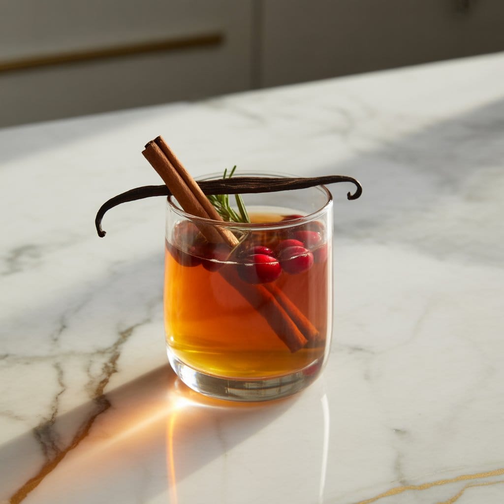 Cinnamon Vanilla Rum Punch Cocktail Recipe