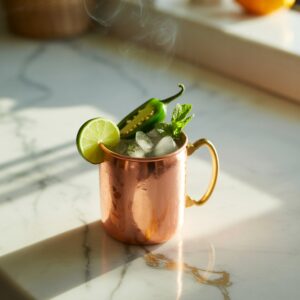 Smoky Jalapeño Tequila Mule Cocktail Recipe