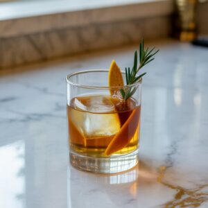 Maple Gin Old Fashioned Cocktail Recipe