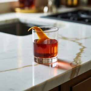 Bourbon Barrel Aged Gin Negroni Cocktail Recipe
