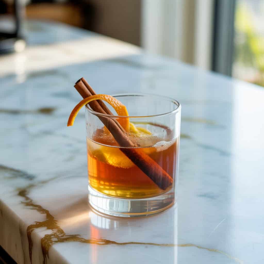 Cinnamon Whiskey Sour Cocktail Recipe